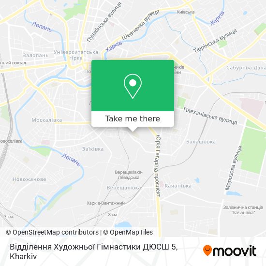 Відділення Художньої Гімнастики ДЮСШ 5 map