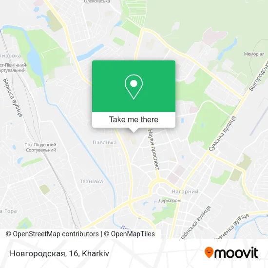 Карта Новгородская, 16