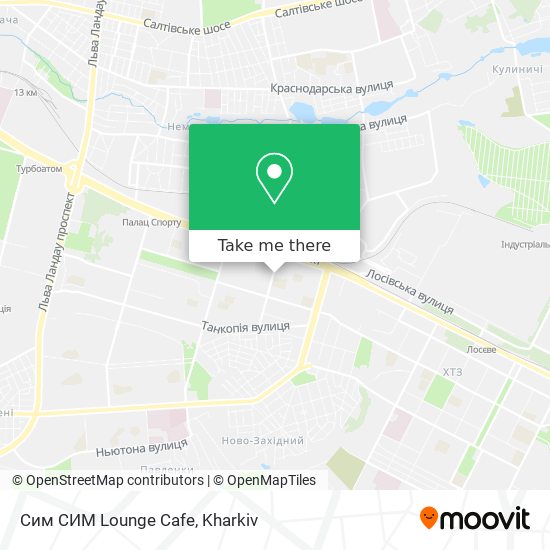 Сим СИМ Lounge Cafe map