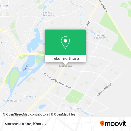 магазин Алло map