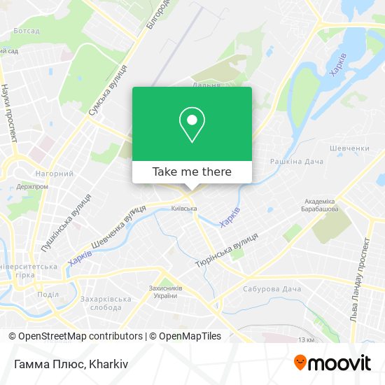 Гамма Плюс map