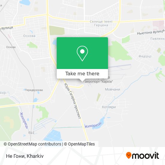 Не Гони map