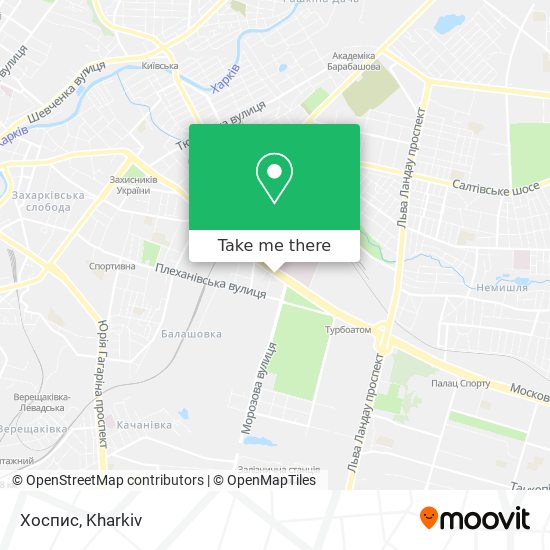 Карта Хоспис