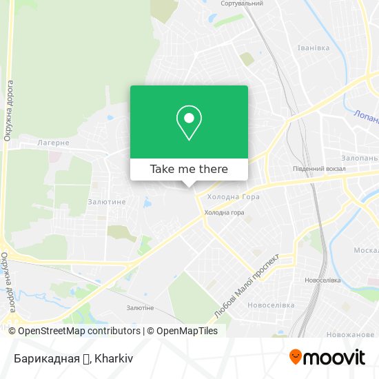 Барикадная 🌳 map