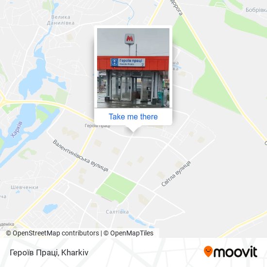 Героїв Праці map