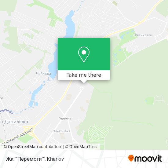 Жк ""Перемоги"" map