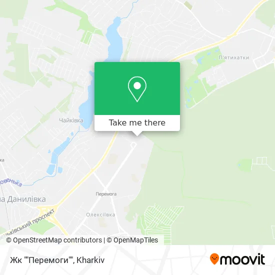 Жк ""Перемоги"" map