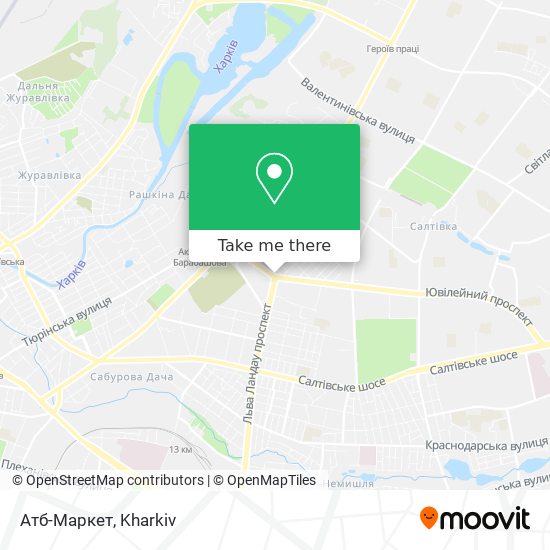 Атб-Маркет map