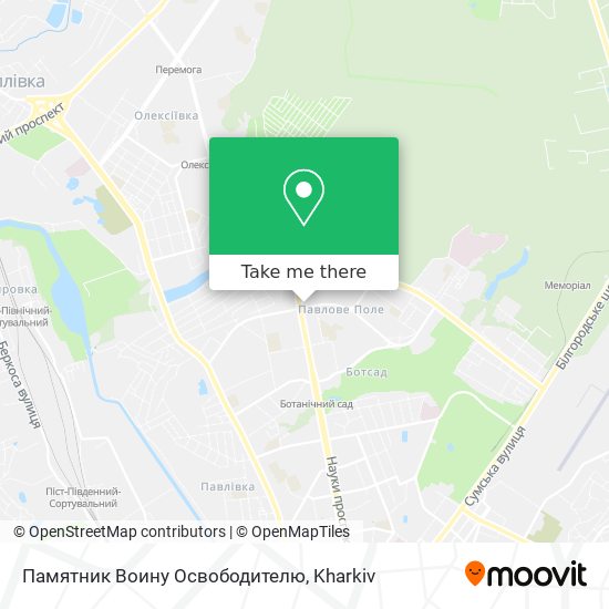 Памятник Воину Освободителю map