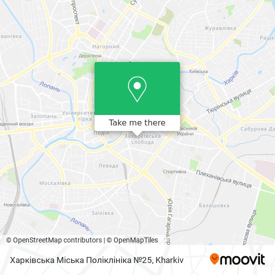 Харківська Міська Поліклініка №25 map