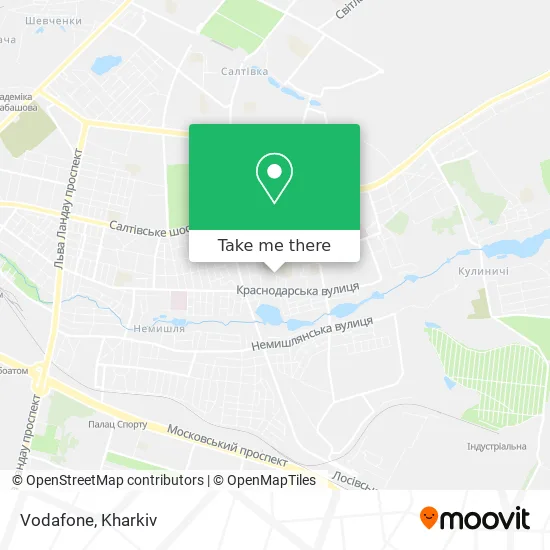 Карта Vodafone