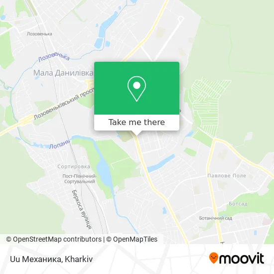Карта Uu Механика