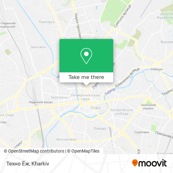 Карта Техно Ёж