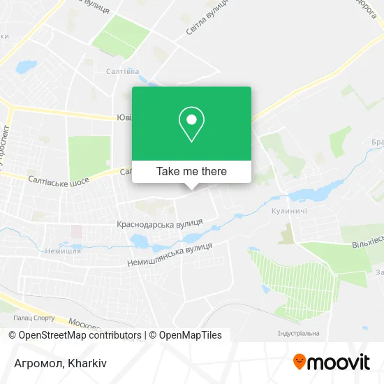 Карта Агромол