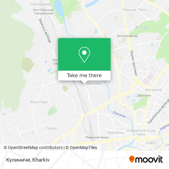 Кулиничи map