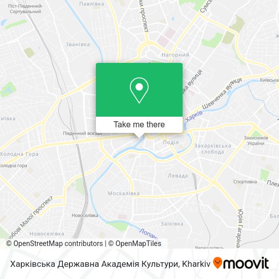 Харківська Державна Академія Культури map