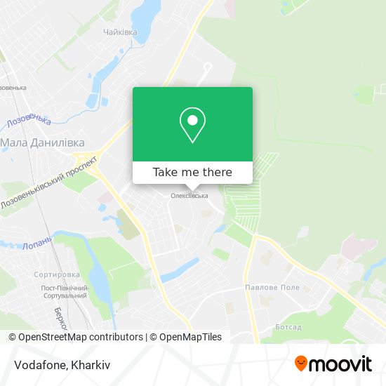 Vodafone map