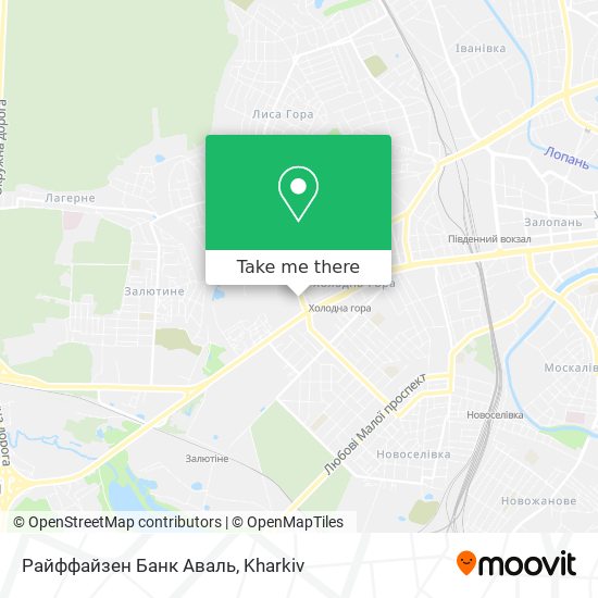 Райффайзен Банк Аваль map