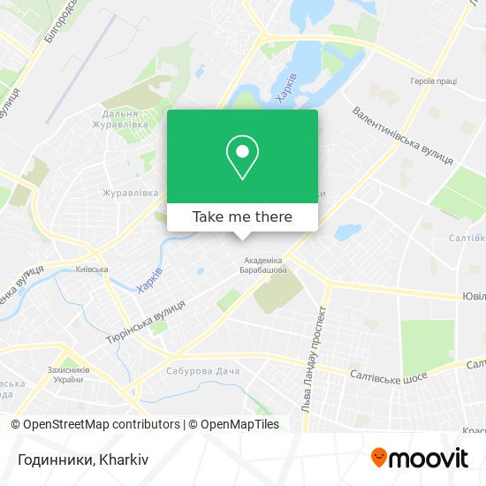 Карта Годинники