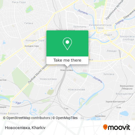 Новоселівка map