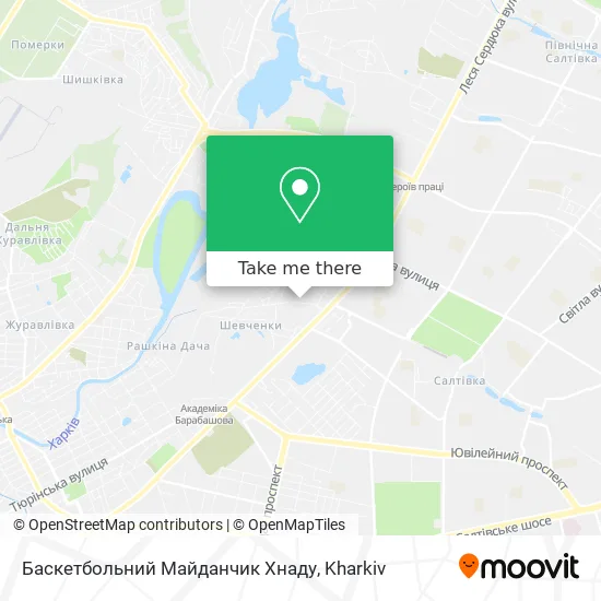 Баскетбольний Майданчик Хнаду map