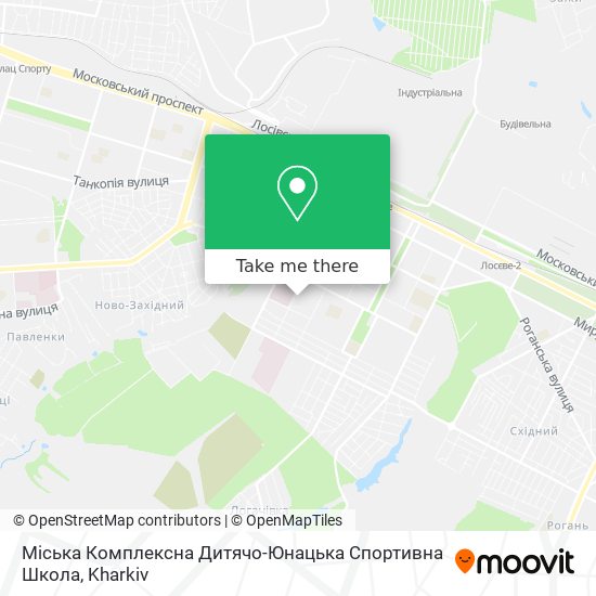 Міська Комплексна Дитячо-Юнацька Спортивна Школа map