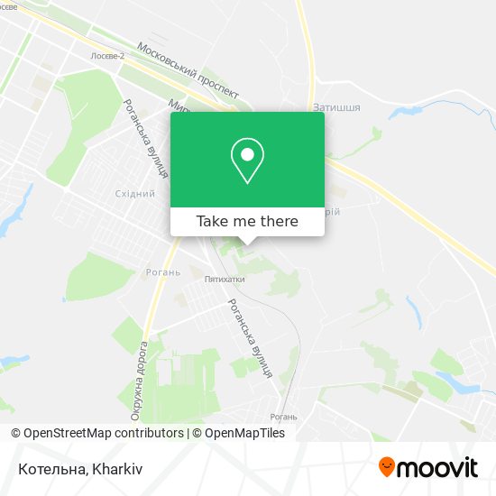 Котельна map