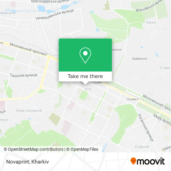 Карта Novaprint