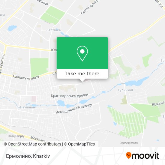 Ермолино map