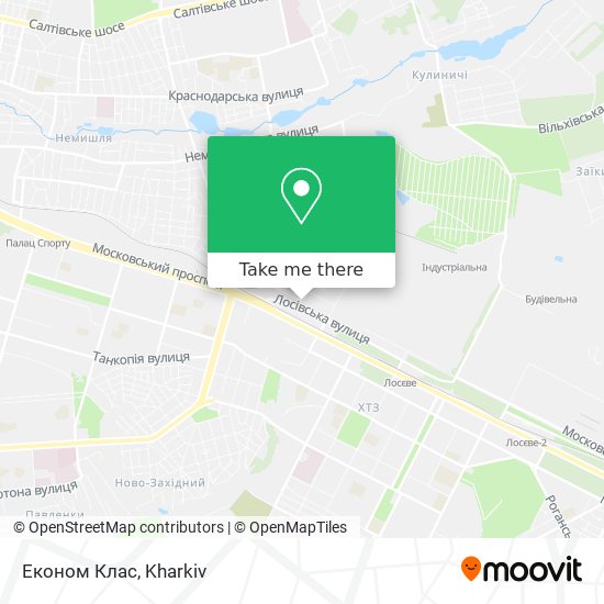Економ Клас map
