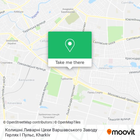 Карта Колишні Ливарні Цехи Варшавського Заводу Герлях І Пульс