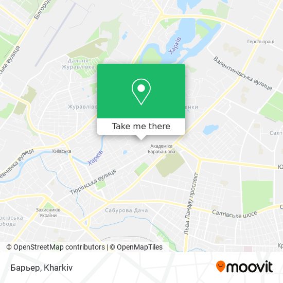 Барьер map