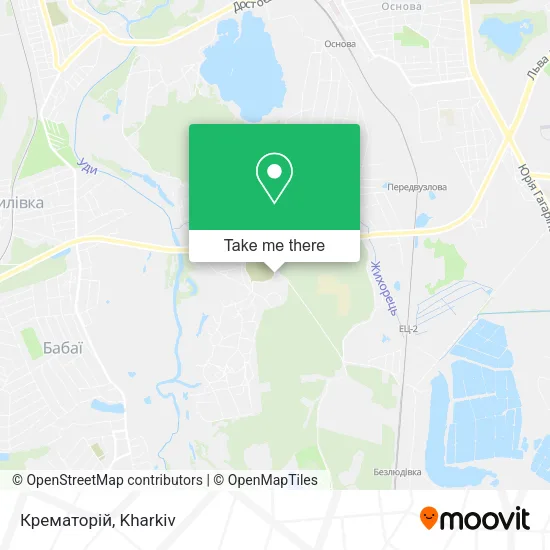 Карта Крематорій