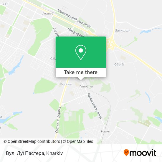 Вул. Луї Пастера map