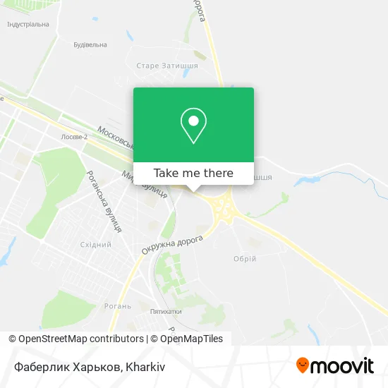 Карта Фаберлик Харьков