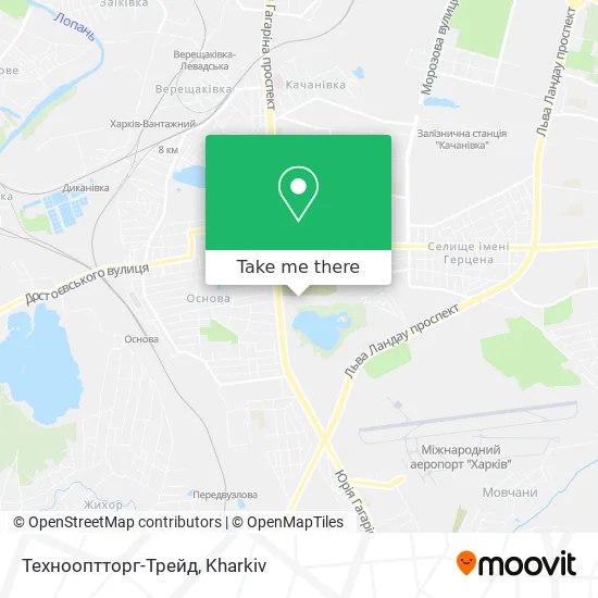 Карта Технооптторг-Трейд