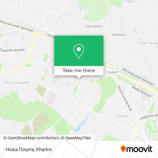 Карта Нова Пошта