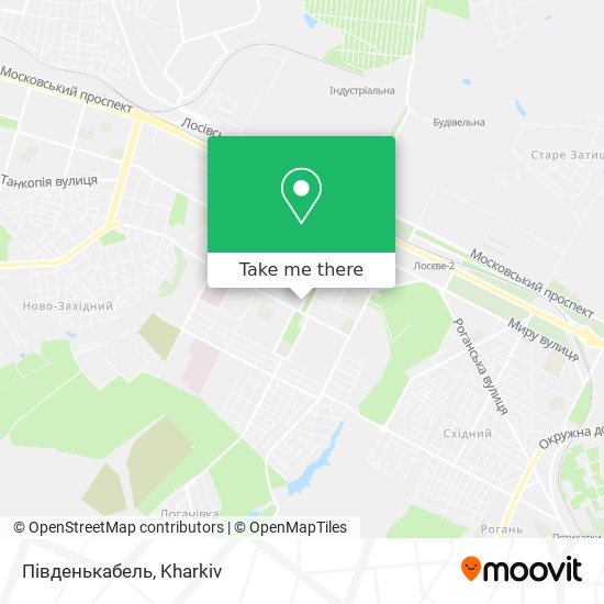 Південькабель map