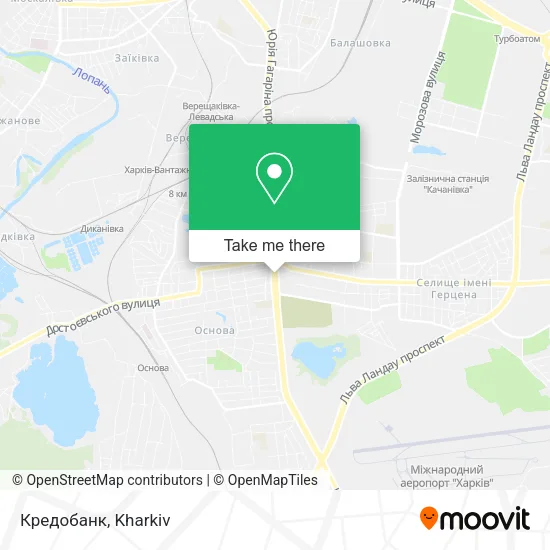 Карта Кредобанк
