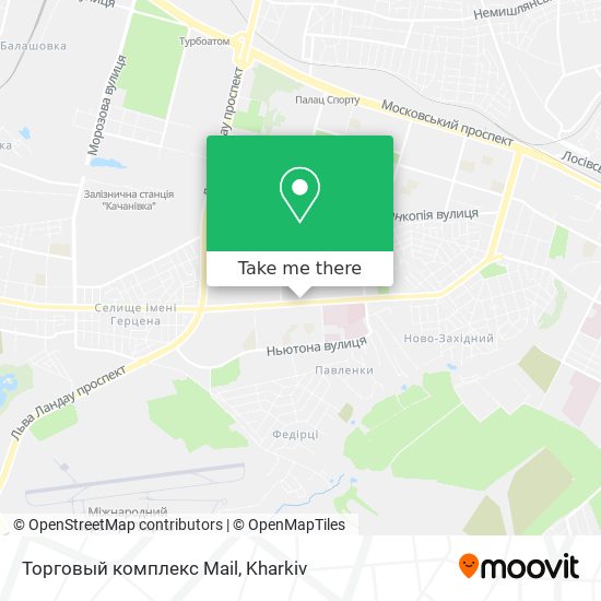 Торговый комплекс Mail map