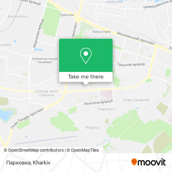 Карта Парковка