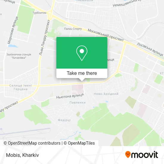 Карта Mobis