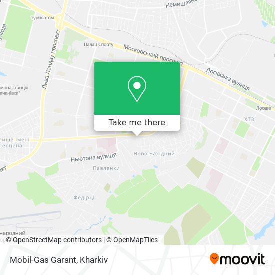 Карта Mobil-Gas Garant