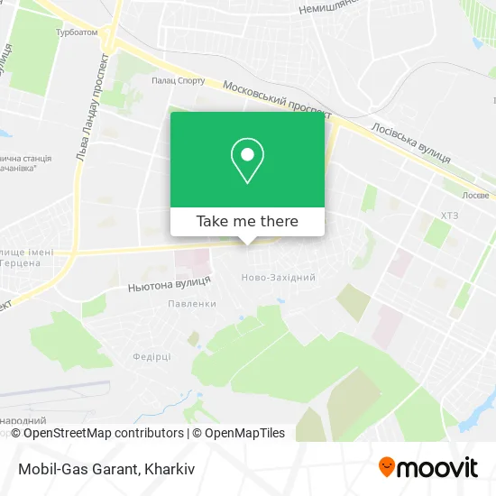 Карта Mobil-Gas Garant