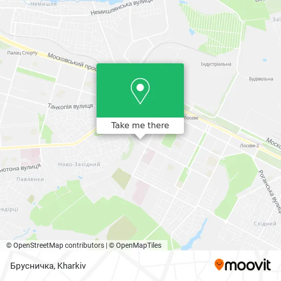 Карта Брусничка