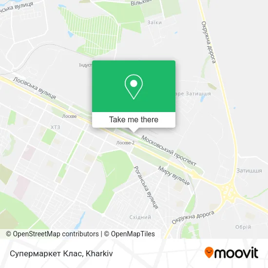 Карта Супермаркет Клас