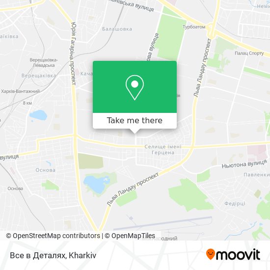 Карта Все в Деталях