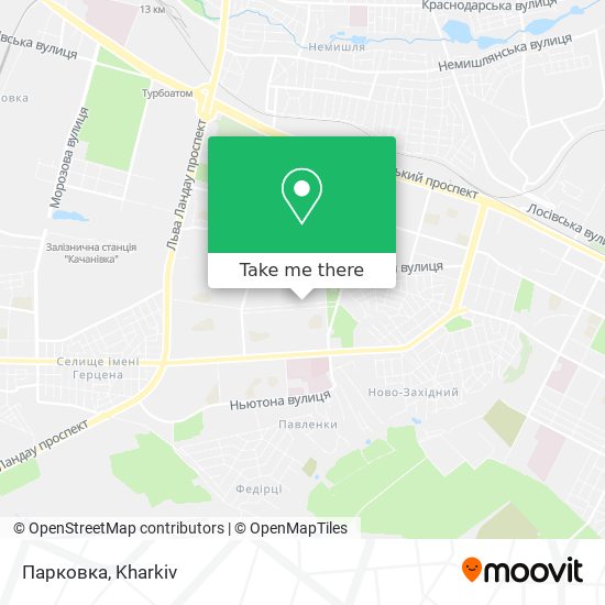Карта Парковка
