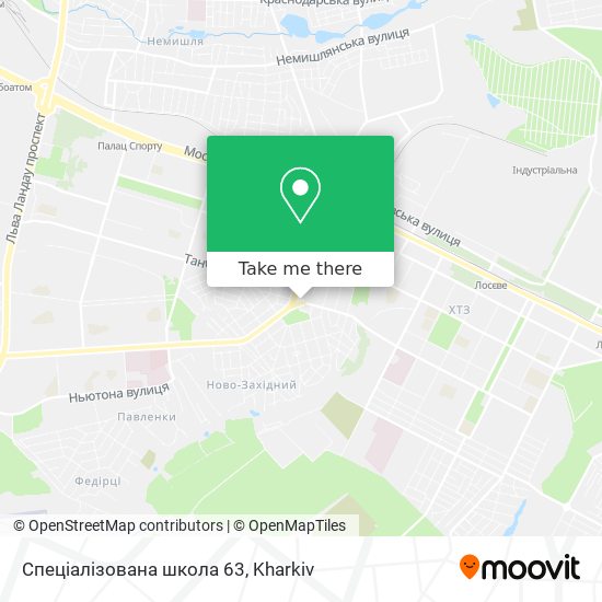 Спеціалізована школа 63 map