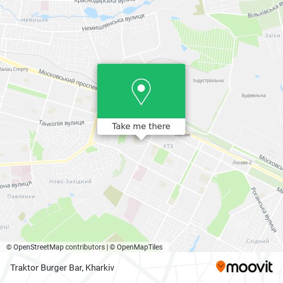 Карта Traktor Burger Bar